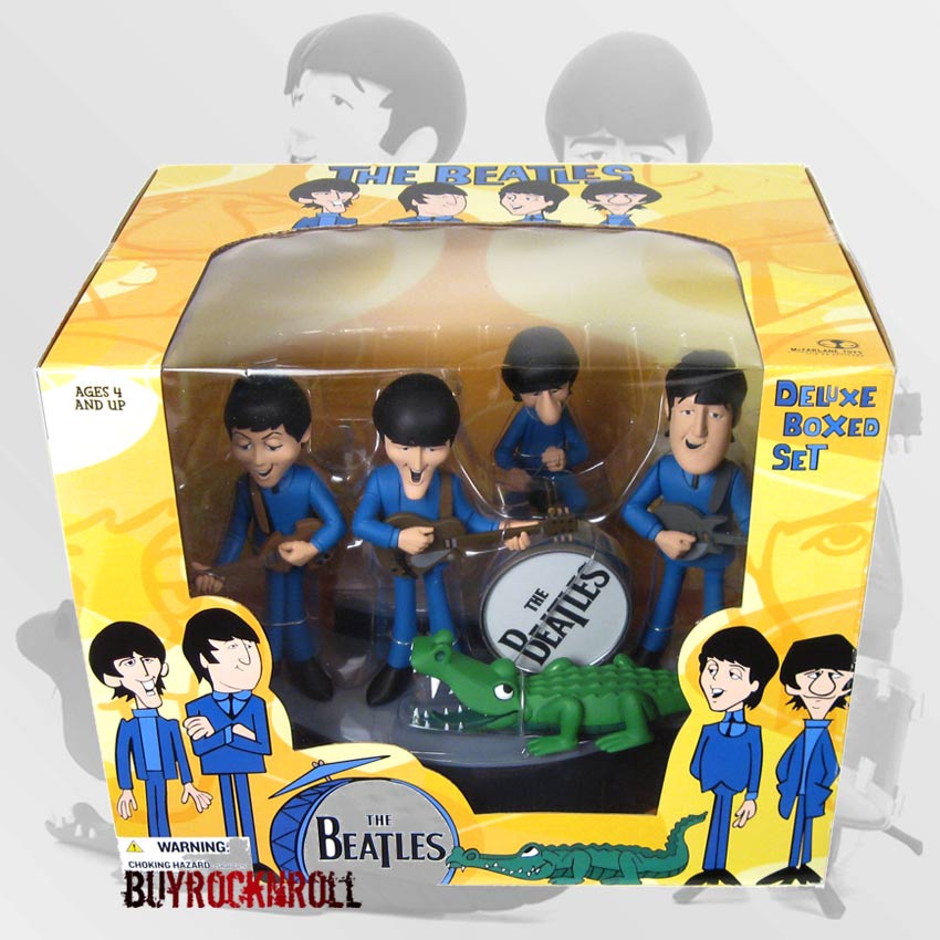 beatles cartoon action figures