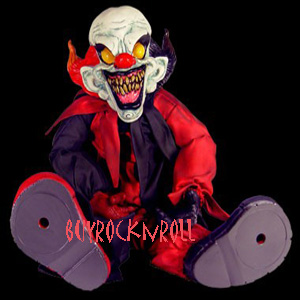 2007 Dark Carnival Cadaver The Clown Plush Doll Figure