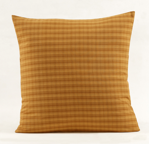 Welcome Euro Fabric Golden Yellow Sham 26"x 26"
