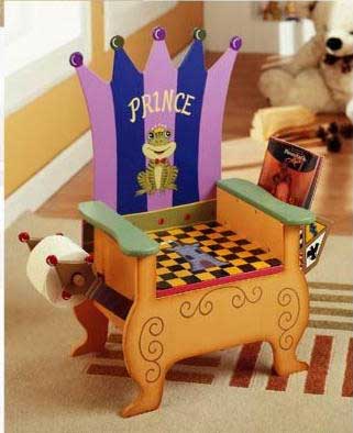 New Children Prince Potty Training Chair / Seat NIB