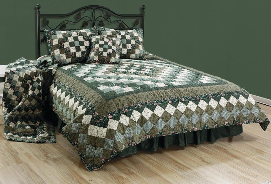 Potpourri Bed Ruffle Bed Skirt Queen Size 