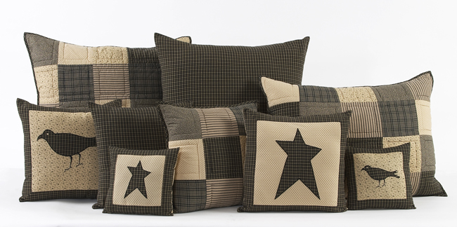 Kettle Grove Cotton Pillow Star 10"x10"