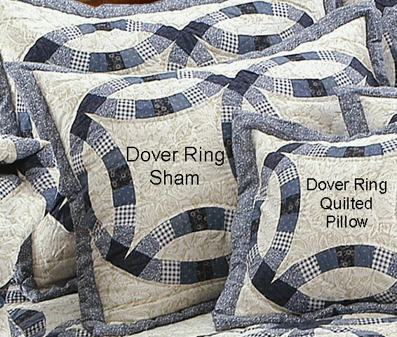 Dover Ring Quilt Matching Standard Sham - 2 Shams