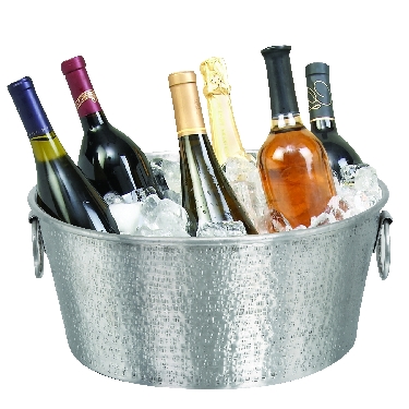 16117 - Metal Wine Party Tub 17x8.