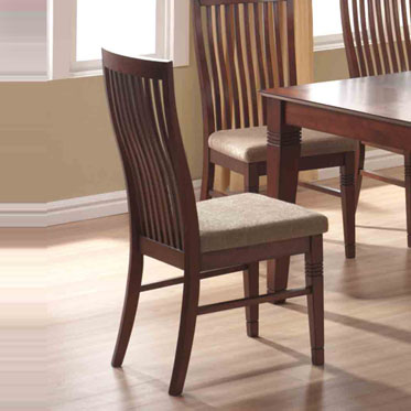 Fairfax Dark Cherry Dining Side Chair 19" Seat Height S - 251-434