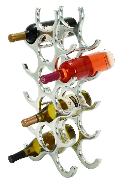 30757 - Metal Wine Rack 12 Bottle Holder.