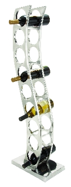 30760 - Metal Wine Rack 9 Wine Bottle Holder.
