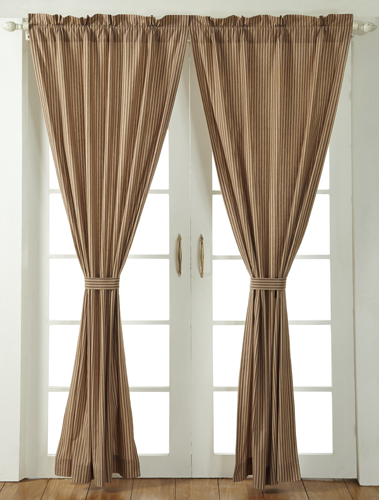 Cheston Curtains Set of 2 Panels Each 40" x 84" Long