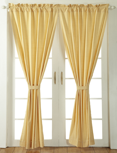 Constance Curtains Set of 2 Panels Each 40" x 84" Long