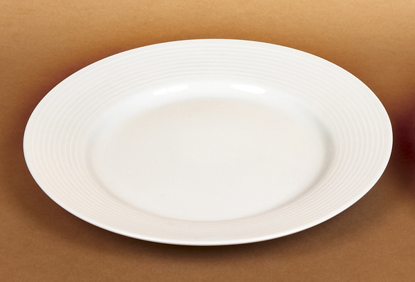 Lot/ 36 Classic White Ceramic Salad Bread Plates 8" NIB