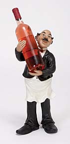 P/R WAITER BOTTLE HOLDER 18"H,8"W