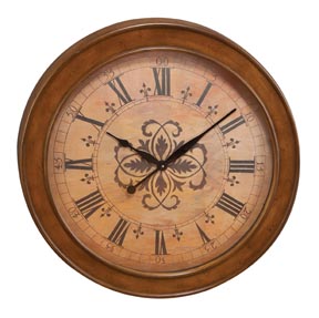 28" Westminister Metal Art Decor Wall Clock