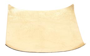 Lot /24 Tuscany Gold Square Charger Plates 11"