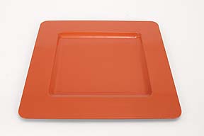 ORANGE SQ. CHARGER 13"W  Lot of  36 Pcs 