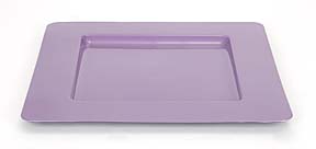 PURPLE CHARGER PLATE 13"W Lot of  36 Pcs 