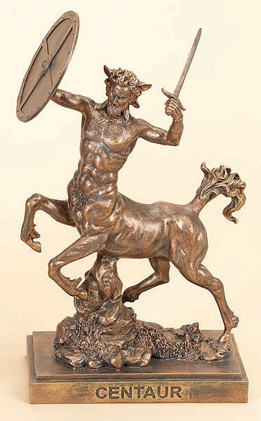 Centaur 18" Bronze Color Bust Statue Sclupture