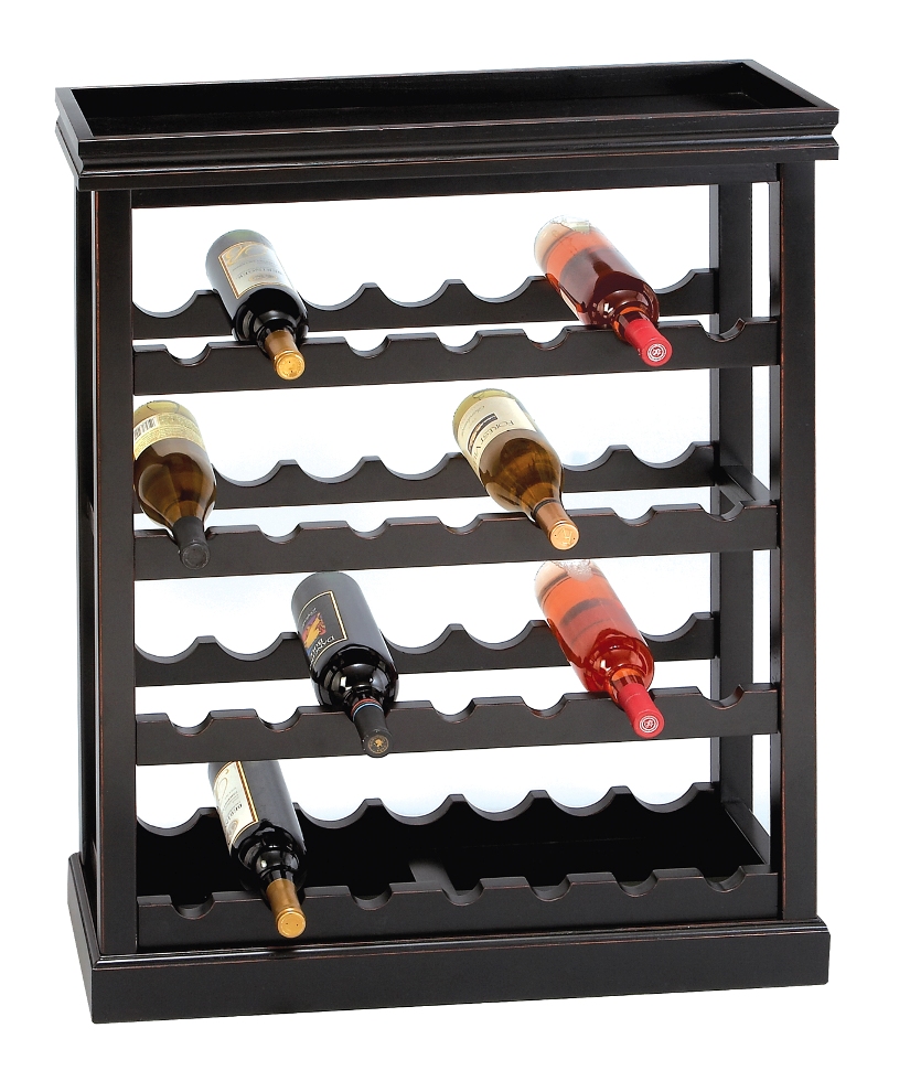 96172 - Wood Wine Stand 28x35.
