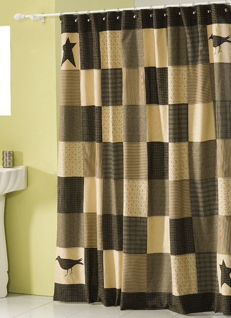 Kettle Grove Cotton Shower Curtain