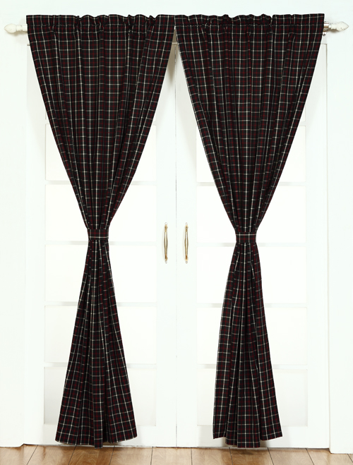 Ashfield Curtains Set of 2 Panels Each 40" x 84" Long