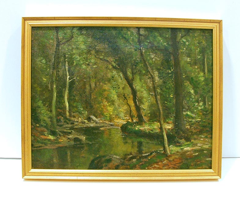 NEW YORK OIL BY FRANK A. BARNEY- CIRCA 1900-WELL LISTED