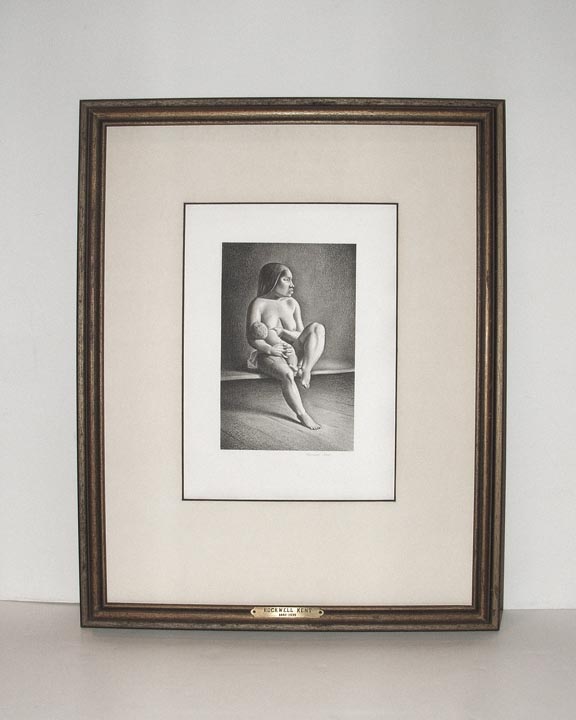 ROCKWELL KENT - ORIGINAL LITHOGRAPH -  PENCIL SIGNED