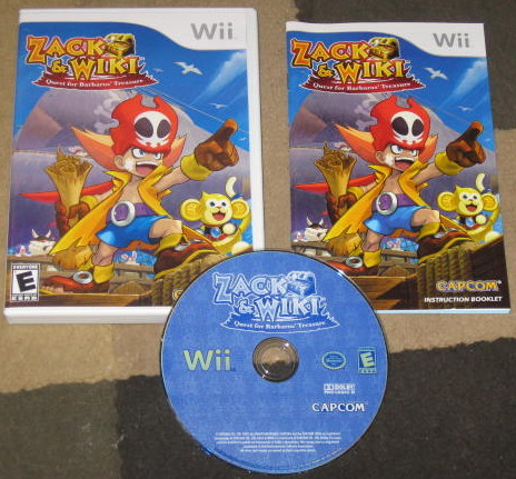 Zack & Wiki (Nintendo Wii) Complete (Zack and Wiki)