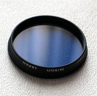Nikon 39mm B12 80A Blue Glass rear mount Filter 2242