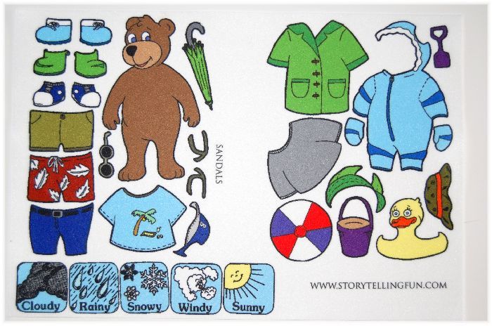 weather worksheet NEW 875 PRINTABLE WEATHER DRESS UP BEAR