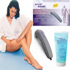Sonic Relief Portable Pain UltraSound Therapy Neck Back