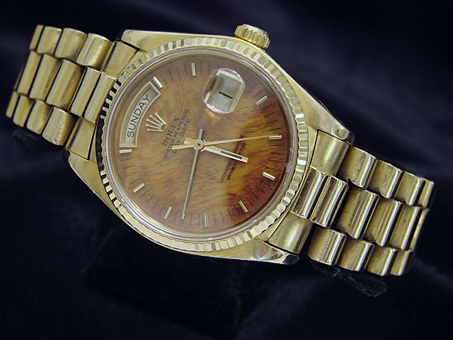 MENS ROLEX SOLID 18KT 18K GOLD DAY DATE PRESIDENT WATCH