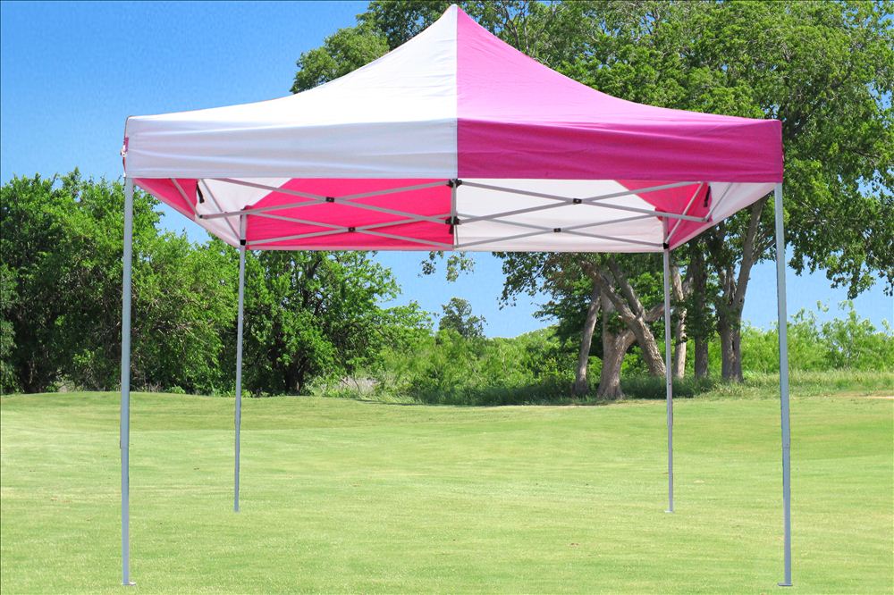 pink pop up canopy
