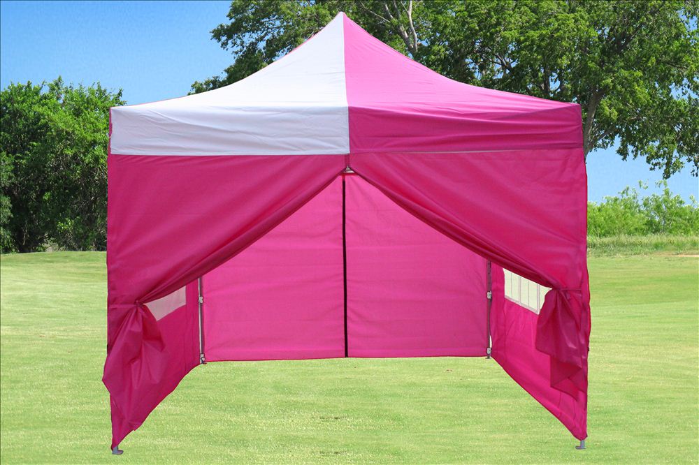 pink canopy tent 10x10