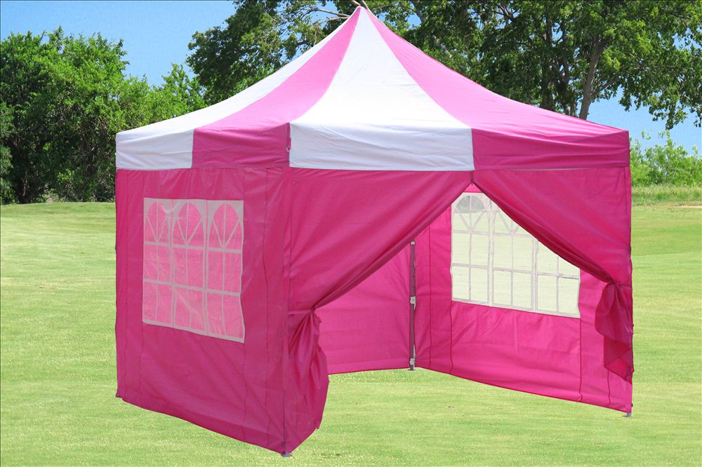 pink canopy tent 10x10
