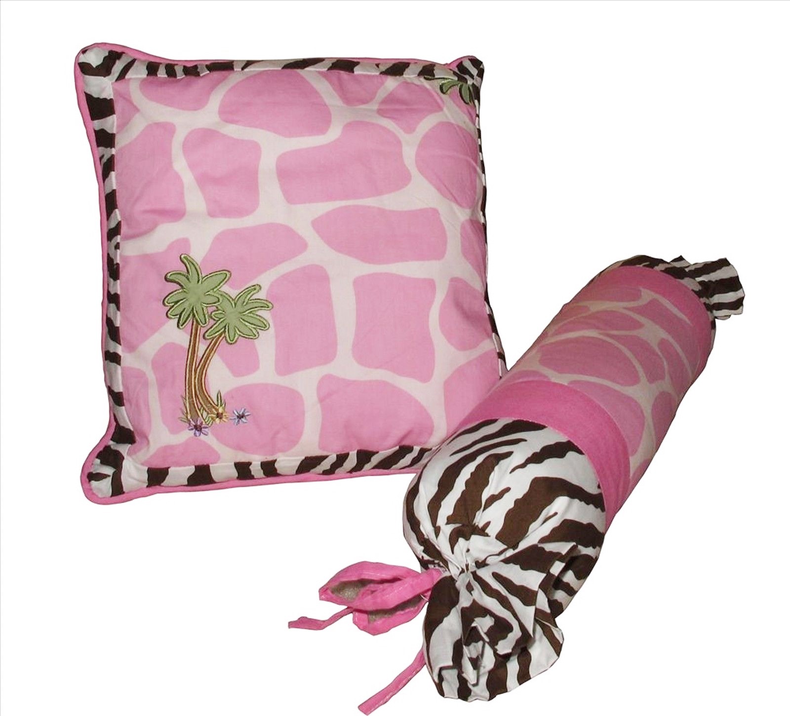 Baby Boutique Pink Safari 15 pcs Nursery Crib Bedding Set eBay