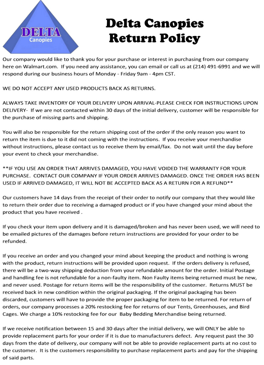 DELTA Canopies 32'x20' HeavyDuty PVC Party Tent Canopy Shelter for