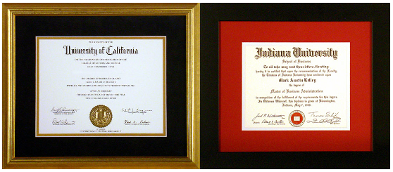 Diploma Framing Atlanta - Diploma Frames Custom