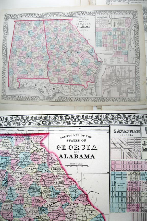 map of georgia with cities. map of georgia counties and