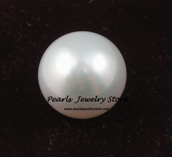 Rare Huge 17mm Pinkish White South Sea Loose Pearl