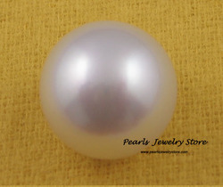 REAL Natural 15.6mm White South Sea  Loose Pearl