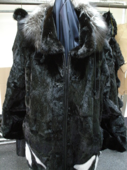 BRAND NEW MINK FUR BOMBER JACKET FOR MEN 3XL