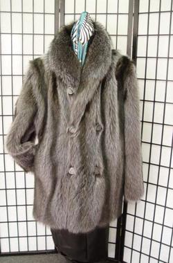 NEW TOP QUALITY RACCOON FUR COAT MEN SZ 50