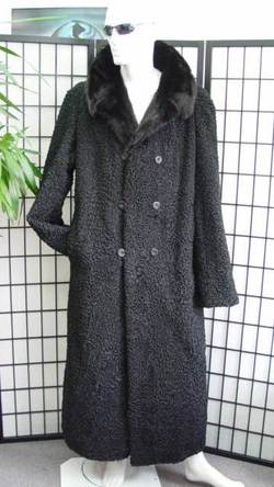 ~ NEW REFURBISHED LAMB & MINK FUR COAT MEN ALL SIZE
