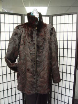 NEW  FISHER FUR JACKET / COAT  MEN SIZE 56