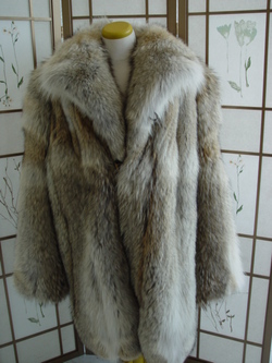 ~BRAND NEW COYOTE FUR COAT JACKET MEN ALL SIZE