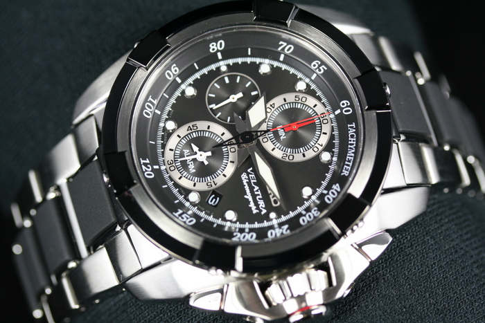 seiko velatura alarm chronograph