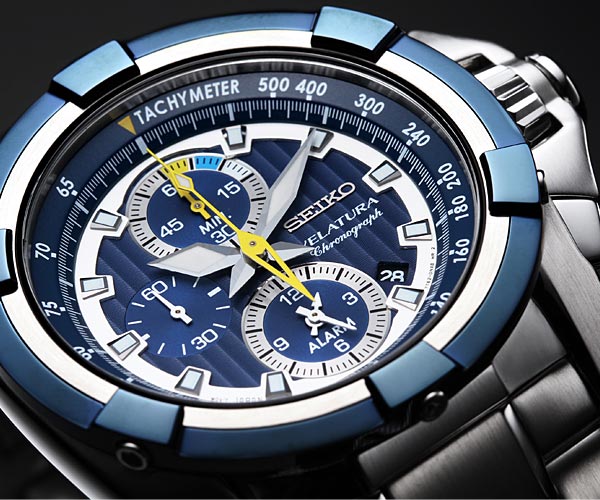 seiko velatura alarm chronograph