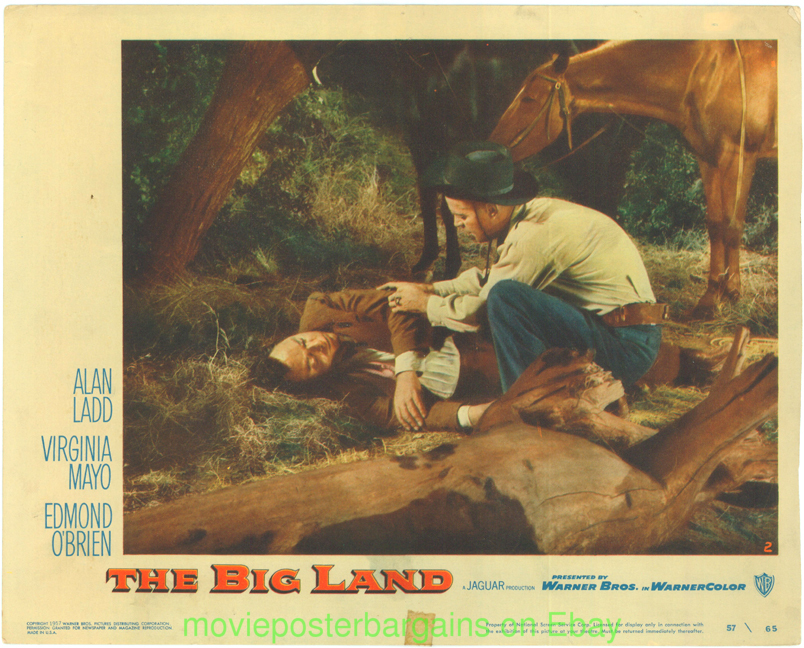 THE BIG LAND MOVIE POSTER 7 LOB...