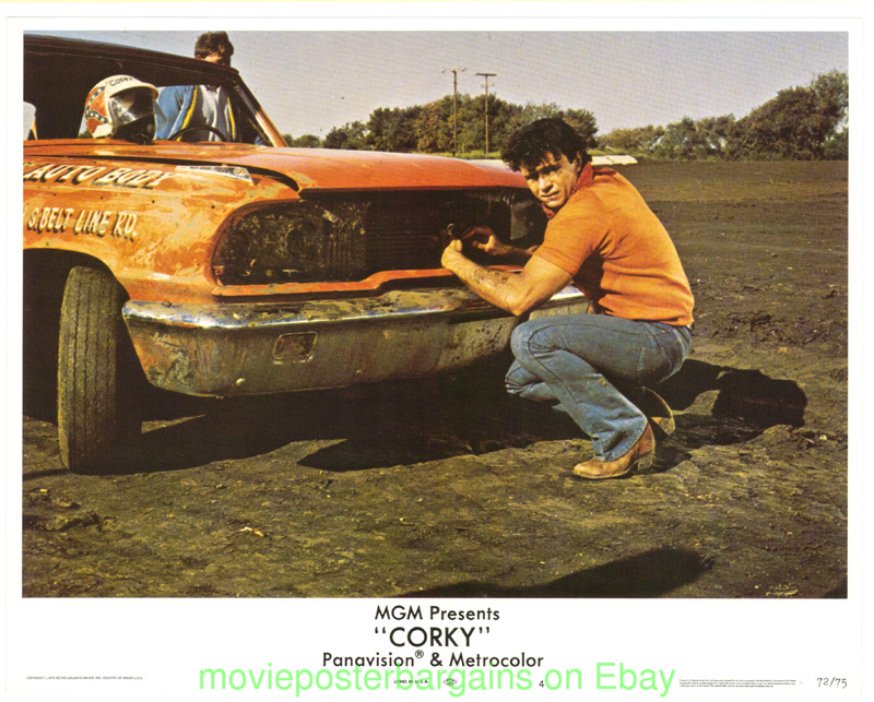 CORKY LOBBY CARD size MOVIE POSTER 7 Diff. Cards ROBERT BLAKE PLYMOUTH