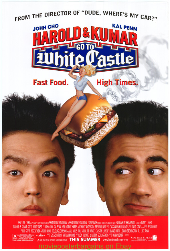 harold and kumar go to white castle movie poster