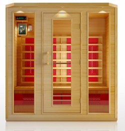 4 PERSON SAUNA Dry Heat FAR Infrared Portable Detox New